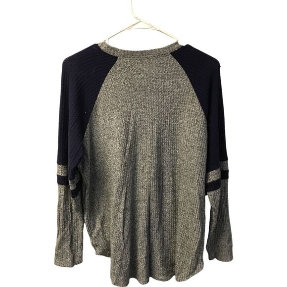 American Eagle Outfitters Womens M Gray Sweater Pullover Knit Crew Neck - Picture 8 of 10